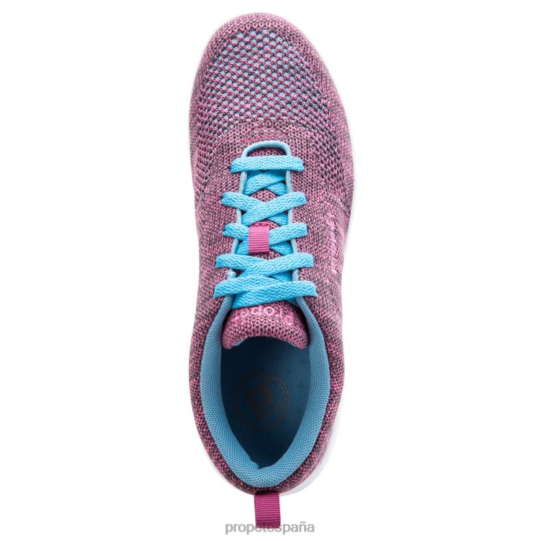 es Propet acogedor andador lavable evolution mujer azul baya/gris claro azul claro/gris rosa J8NZ2149 - Imagen 14