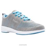 es Propet acogedor andador lavable evolution mujer azul baya/gris claro azul claro/gris rosa J8NZ2149 - Imagen 16