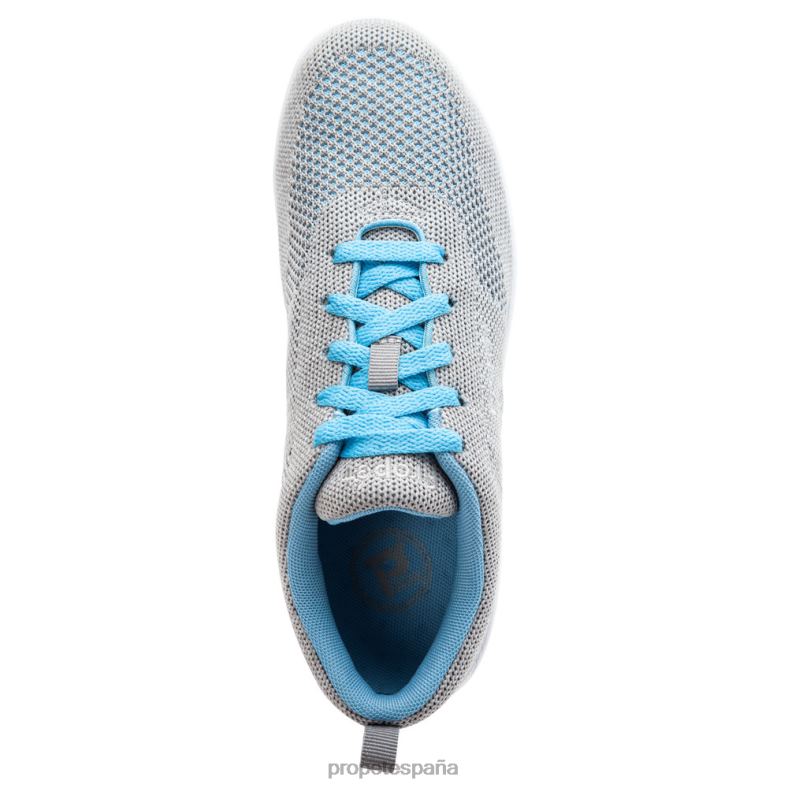 es Propet acogedor andador lavable evolution mujer azul baya/gris claro azul claro/gris rosa J8NZ2149 - Imagen 4