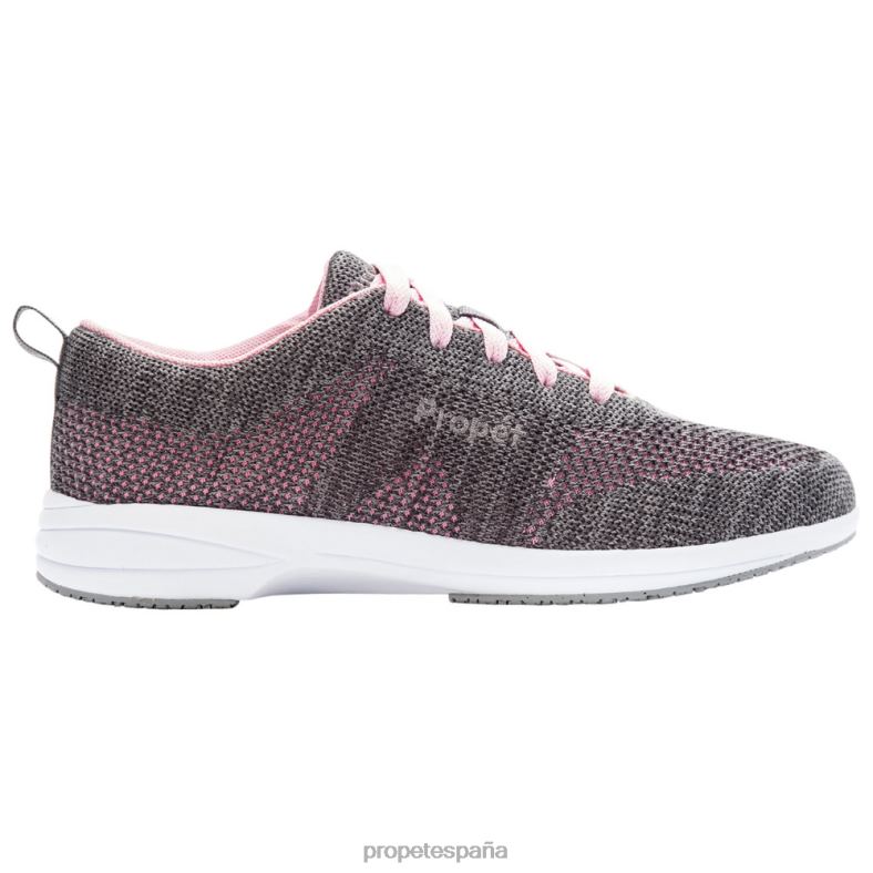 es Propet acogedor andador lavable evolution mujer azul baya/gris claro azul claro/gris rosa J8NZ2149 - Imagen 5