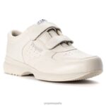 es Propet acogedor correa de salvavidas hombres gris oscuro/negro/marrón/blanco deportivo/blanco J8NZ266 - Imagen 12