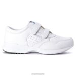 es Propet acogedor correa de salvavidas hombres gris oscuro/negro/marrón/blanco deportivo/blanco J8NZ266 - Imagen 18