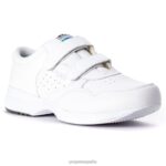es Propet acogedor correa de salvavidas hombres gris oscuro/negro/marrón/blanco deportivo/blanco J8NZ266 - Imagen 19