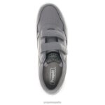 es Propet acogedor correa de salvavidas hombres gris oscuro/negro/marrón/blanco deportivo/blanco J8NZ266 - Imagen 26