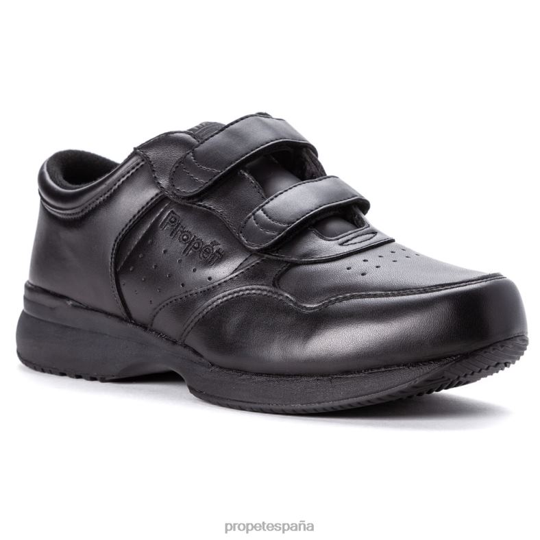 es Propet acogedor correa de salvavidas hombres gris oscuro/negro/marrón/blanco deportivo/blanco J8NZ266 - Imagen 28