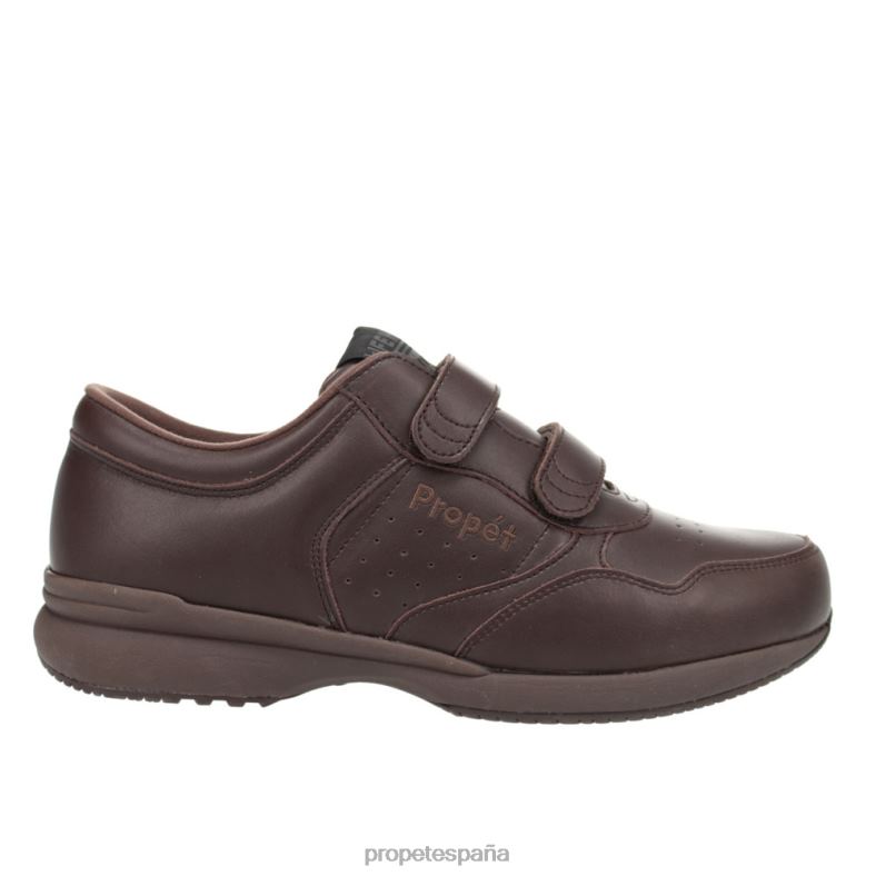 es Propet acogedor correa de salvavidas hombres gris oscuro/negro/marrón/blanco deportivo/blanco J8NZ266 - Imagen 5