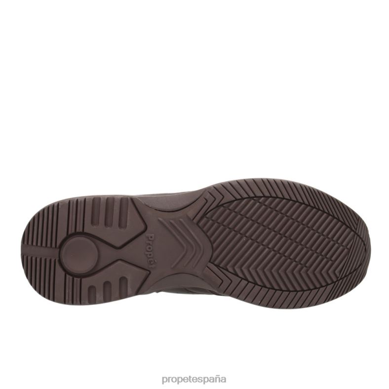 es Propet acogedor correa de salvavidas hombres gris oscuro/negro/marrón/blanco deportivo/blanco J8NZ266 - Imagen 9
