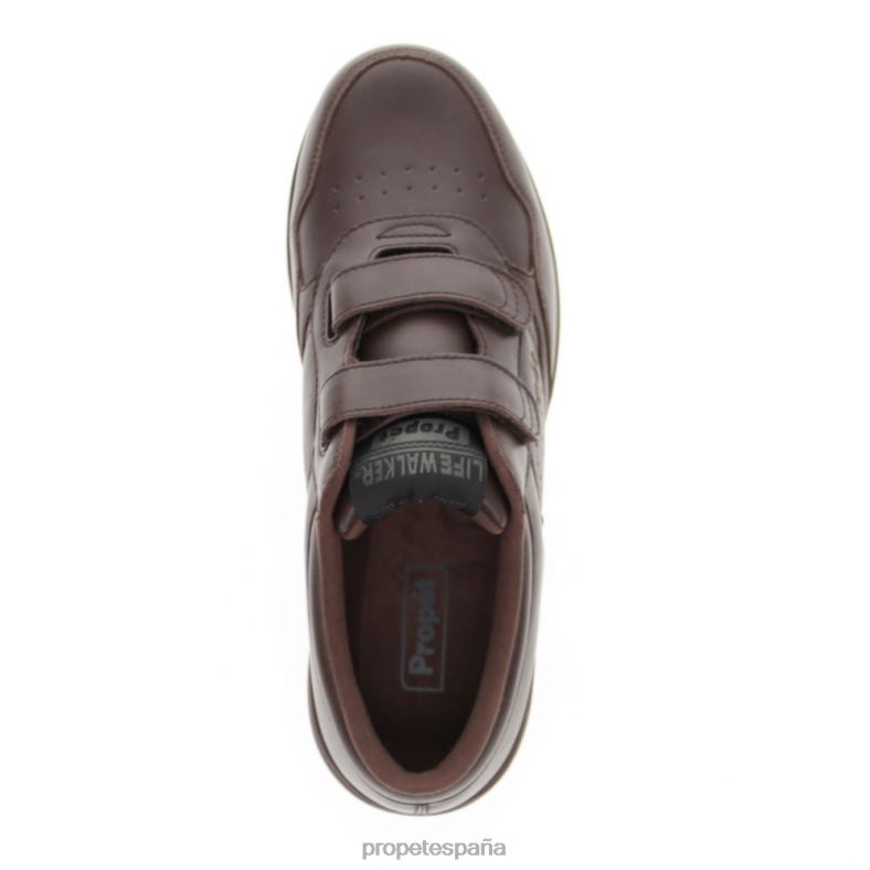 es Propet acogedor correa de salvavidas hombres gris oscuro/negro/marrón/blanco deportivo/blanco J8NZ266 - Imagen 10