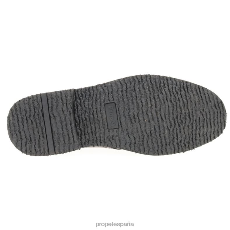 es Propet acogedor cuero de findley hombres bronceado/negro J8NZ245 - Imagen 3
