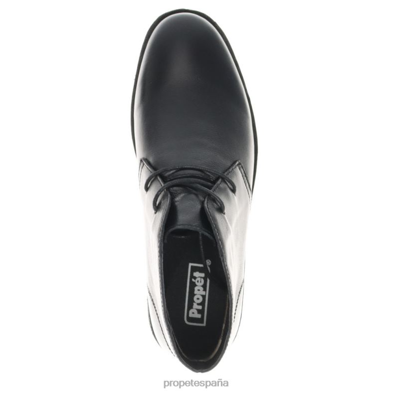 es Propet acogedor cuero de findley hombres bronceado/negro J8NZ245 - Imagen 4