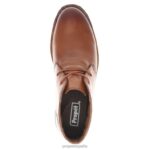 es Propet acogedor cuero de findley hombres bronceado/negro J8NZ245 - Imagen 8