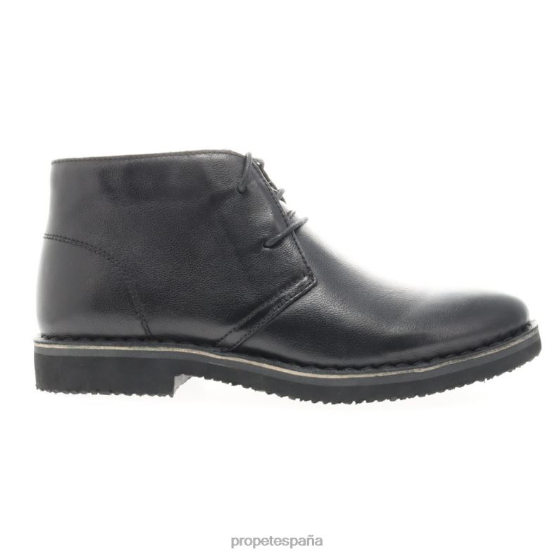 es Propet acogedor cuero de findley hombres bronceado/negro J8NZ245 - Imagen 9
