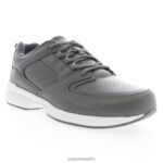 es Propet acogedor deporte salvavidas hombres gris oscuro/negro/azul marino J8NZ249 - Imagen 2