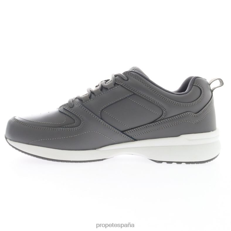 es Propet acogedor deporte salvavidas hombres gris oscuro/negro/azul marino J8NZ249 - Imagen 12
