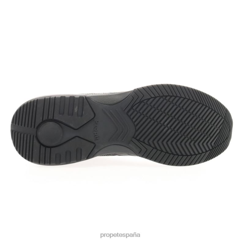 es Propet acogedor deporte salvavidas hombres gris oscuro/negro/azul marino J8NZ249 - Imagen 3