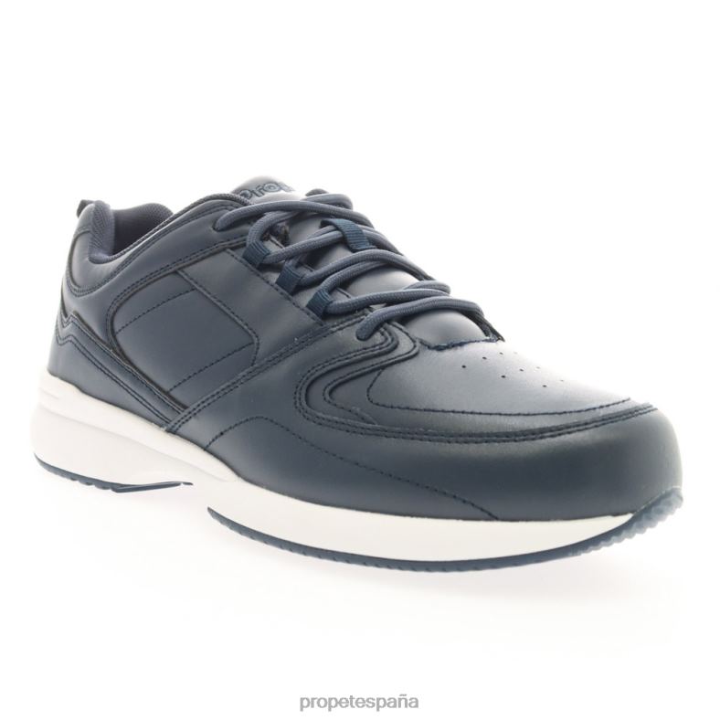 es Propet acogedor deporte salvavidas hombres gris oscuro/negro/azul marino J8NZ249 - Imagen 6