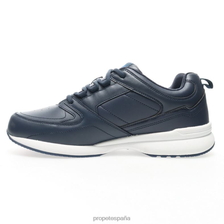 es Propet acogedor deporte salvavidas hombres gris oscuro/negro/azul marino J8NZ249 - Imagen 8