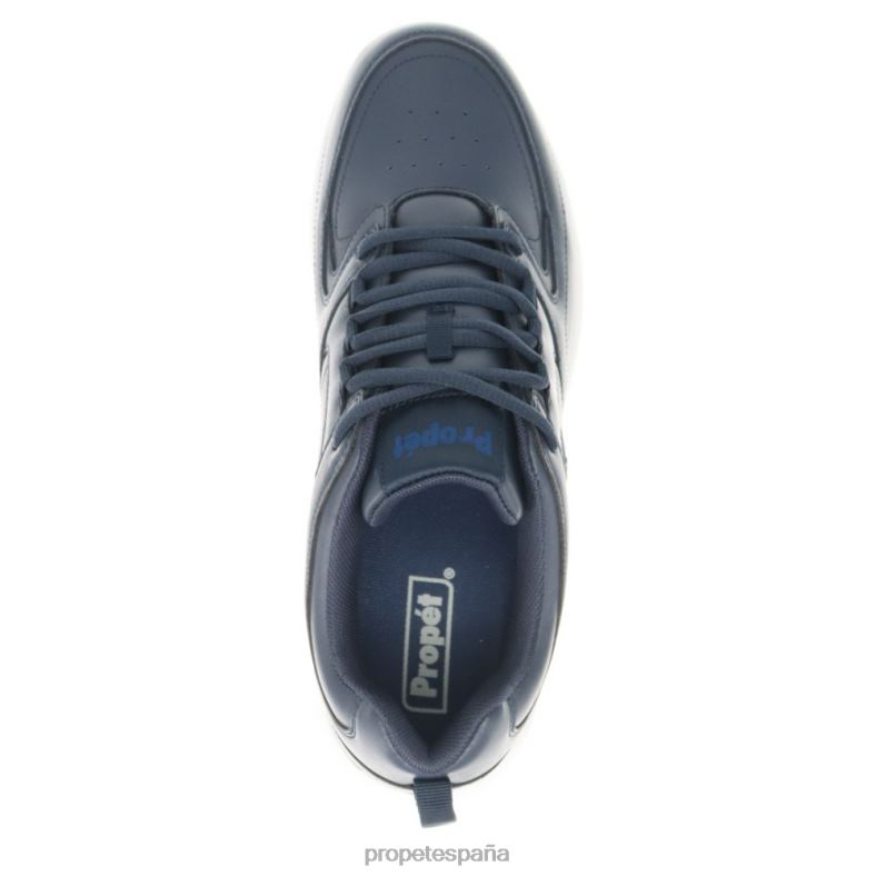 es Propet acogedor deporte salvavidas hombres gris oscuro/negro/azul marino J8NZ249 - Imagen 10