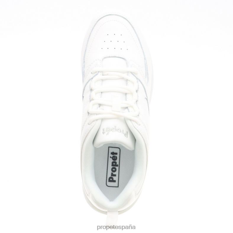 es Propet acogedor deporte salvavidas mujer azul marino/negro/gris claro/blanco J8NZ2142 - Imagen 17