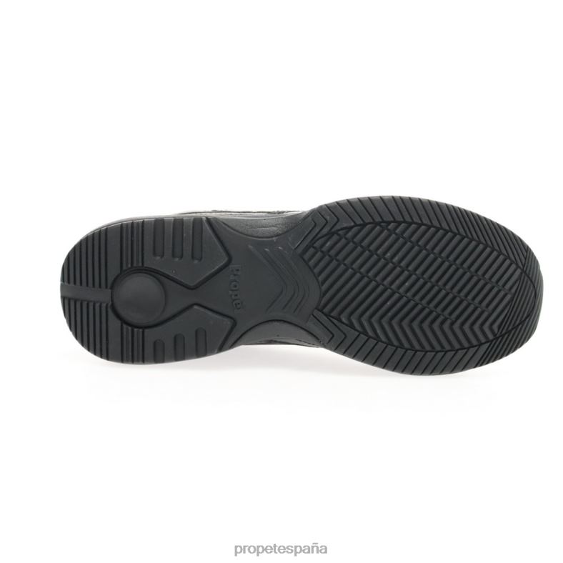 es Propet acogedor deporte salvavidas mujer azul marino/negro/gris claro/blanco J8NZ2142 - Imagen 3