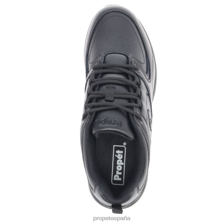 es Propet acogedor deporte salvavidas mujer azul marino/negro/gris claro/blanco J8NZ2142 - Imagen 4