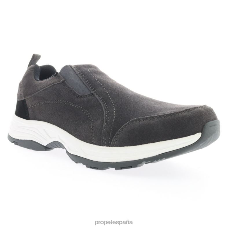 es Propet acogedor dinero hombres gris oscuro/gunsmoke/azul marino J8NZ246 - Imagen 2