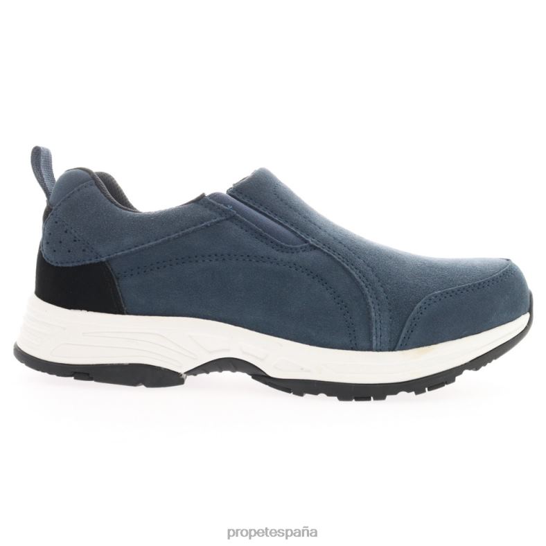 es Propet acogedor dinero hombres gris oscuro/gunsmoke/azul marino J8NZ246 - Imagen 5