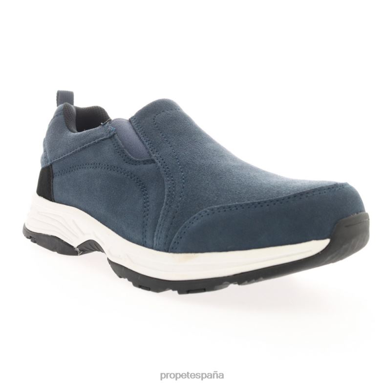 es Propet acogedor dinero hombres gris oscuro/gunsmoke/azul marino J8NZ246 - Imagen 6