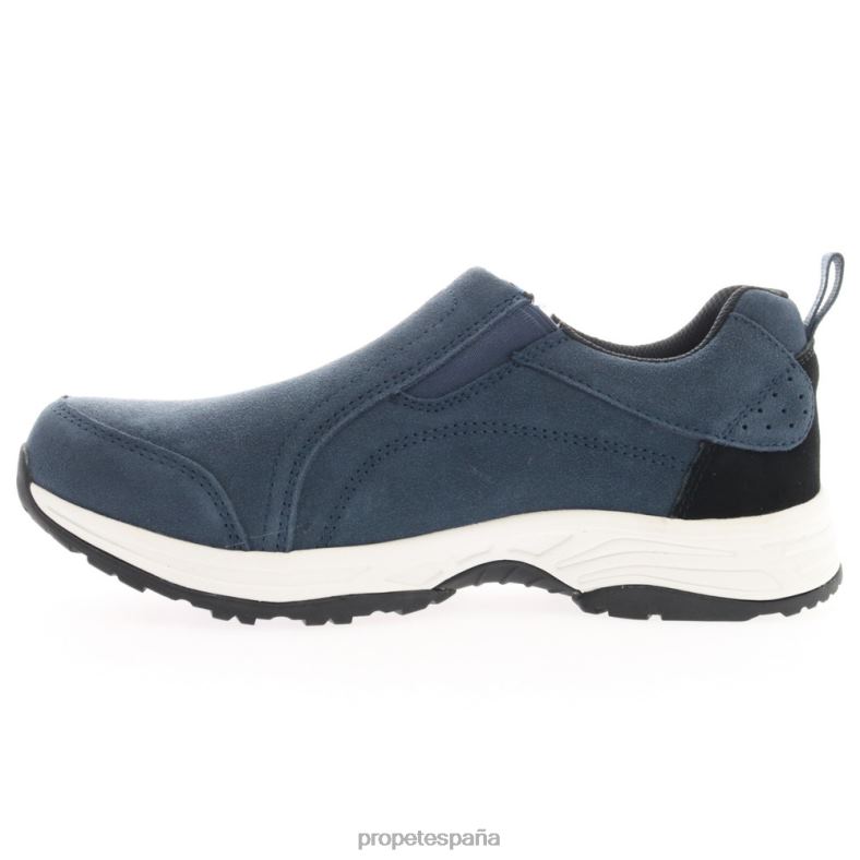 es Propet acogedor dinero hombres gris oscuro/gunsmoke/azul marino J8NZ246 - Imagen 8