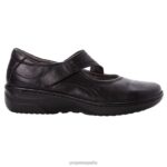es Propet acogedor dorada mujer negro/gris/teca J8NZ2154