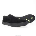 es Propet acogedor dormir hombres negro/camel/verde explorador J8NZ261 - Imagen 2