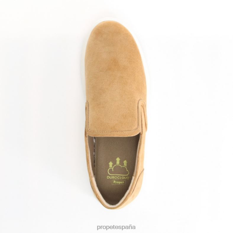 es Propet acogedor dormir hombres negro/camel/verde explorador J8NZ261 - Imagen 8