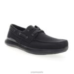 es Propet acogedor encaje viasol hombres negro/gris/tostado J8NZ268 - Imagen 2