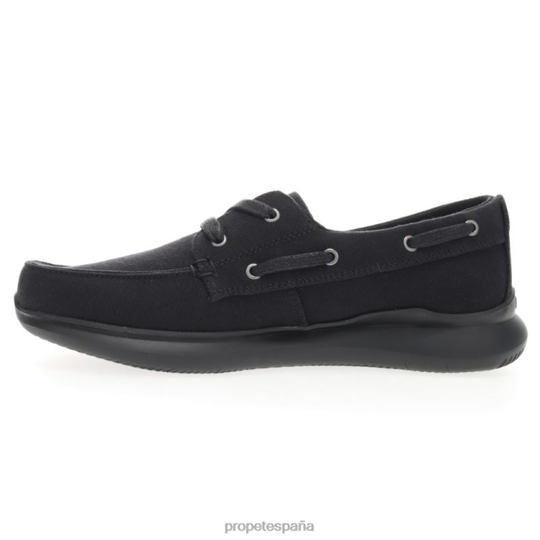 es Propet acogedor encaje viasol hombres negro/gris/tostado J8NZ268 - Imagen 12