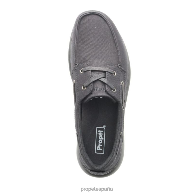 es Propet acogedor encaje viasol hombres negro/gris/tostado J8NZ268 - Imagen 13