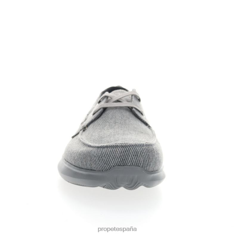 es Propet acogedor encaje viasol hombres negro/gris/tostado J8NZ268 - Imagen 17