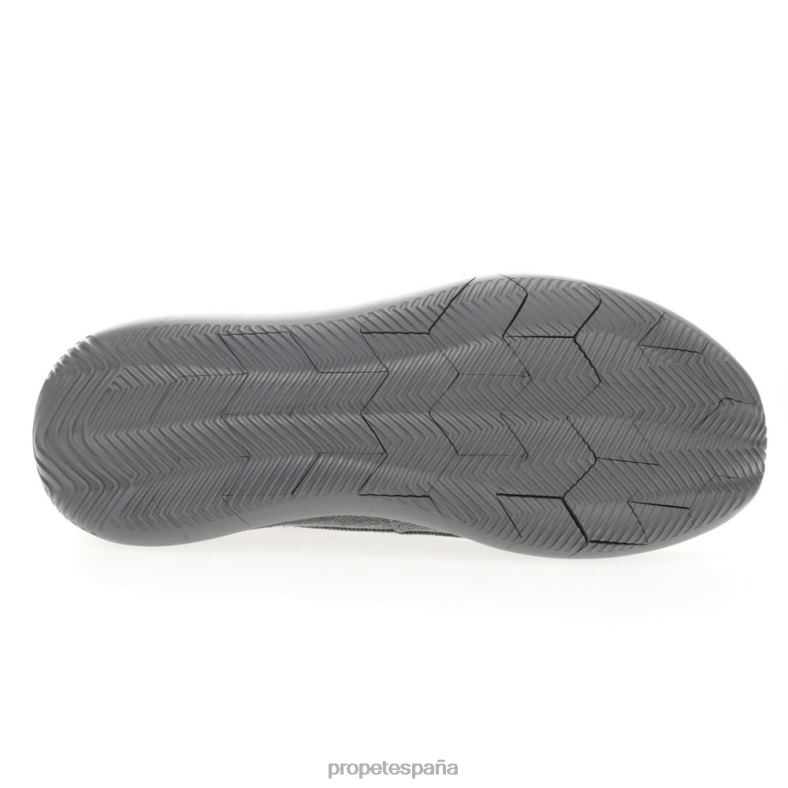 es Propet acogedor encaje viasol hombres negro/gris/tostado J8NZ268 - Imagen 3