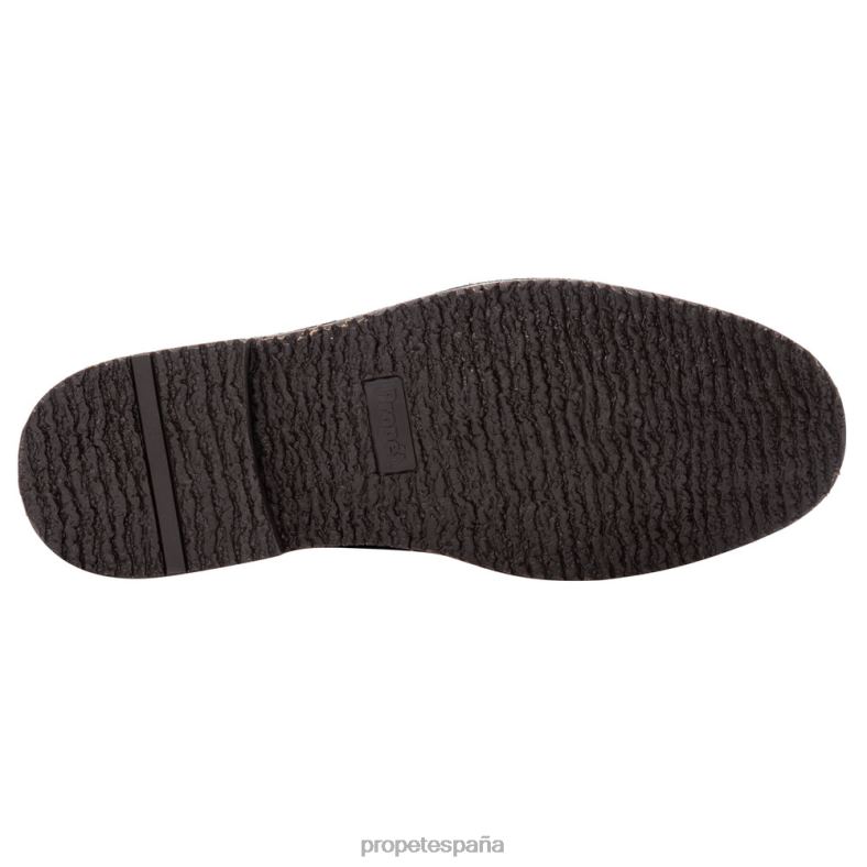 es Propet acogedor finlandés hombres negro/camello del desierto/piedra/tostado J8NZ263 - Imagen 19