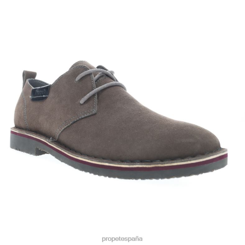 es Propet acogedor finlandés hombres negro/camello del desierto/piedra/tostado J8NZ263 - Imagen 6