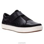 es Propet acogedor kade hombres Chocolate negro J8NZ258 - Imagen 2