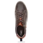 es Propet acogedor karsten hombres marrón/negro J8NZ255 - Imagen 8