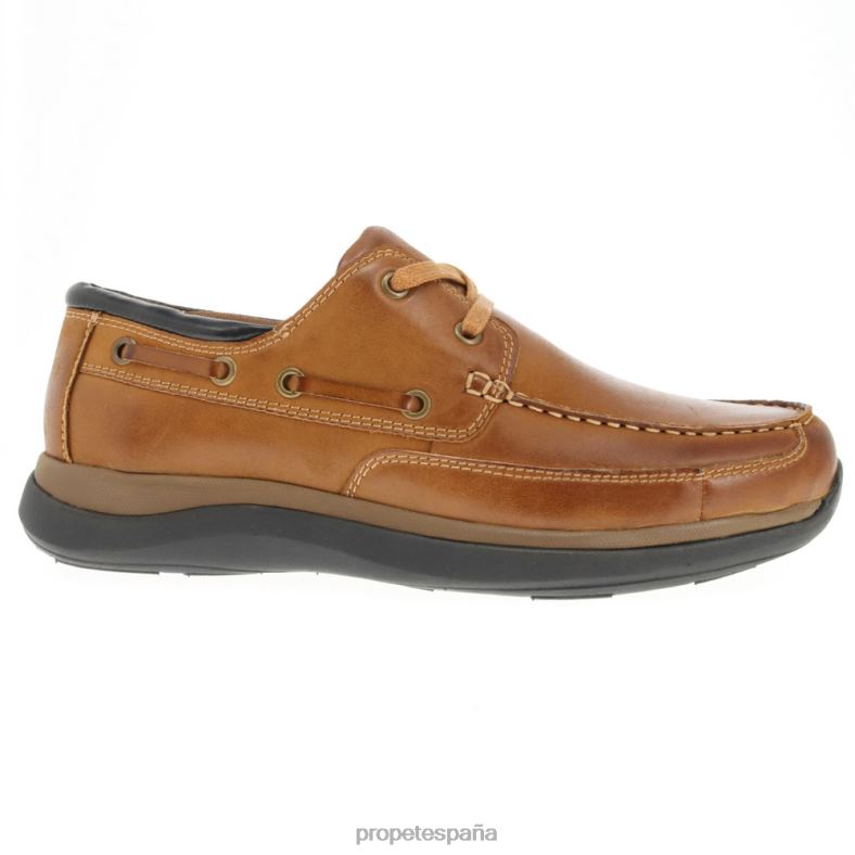 es Propet acogedor pomeroy hombres madera/azul marino/negro/tostado J8NZ257 - Imagen 11