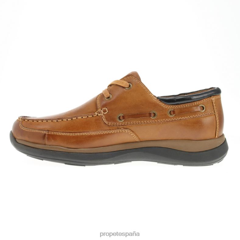 es Propet acogedor pomeroy hombres madera/azul marino/negro/tostado J8NZ257 - Imagen 15