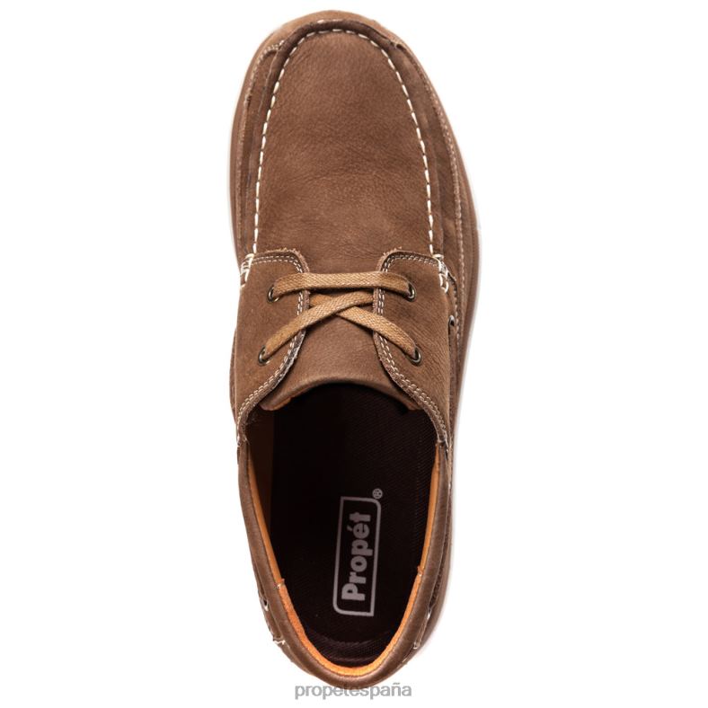 es Propet acogedor pomeroy hombres madera/azul marino/negro/tostado J8NZ257 - Imagen 19