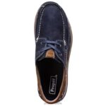 es Propet acogedor pomeroy hombres madera/azul marino/negro/tostado J8NZ257 - Imagen 3