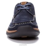 es Propet acogedor pomeroy hombres madera/azul marino/negro/tostado J8NZ257 - Imagen 23