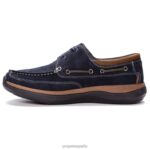 es Propet acogedor pomeroy hombres madera/azul marino/negro/tostado J8NZ257 - Imagen 24