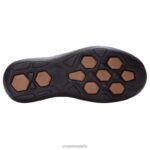 es Propet acogedor pomeroy hombres madera/azul marino/negro/tostado J8NZ257 - Imagen 4