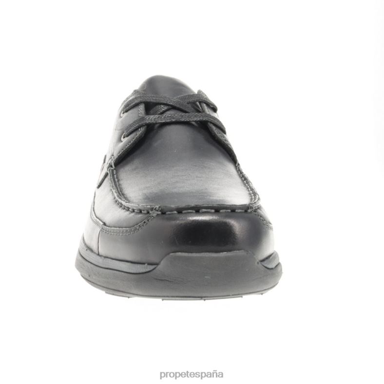 es Propet acogedor pomeroy hombres madera/azul marino/negro/tostado J8NZ257 - Imagen 7