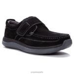 es Propet acogedor portero hombres negro/madera J8NZ252 - Imagen 2